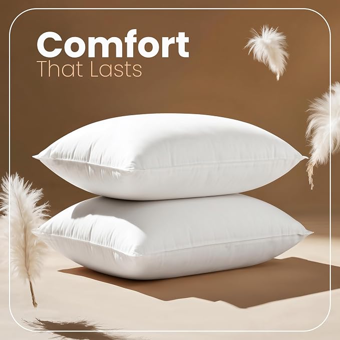 Utopia Bedding 14x22 Pillow Inserts, 2 Pack | Indoor cushion inserts - Image 4