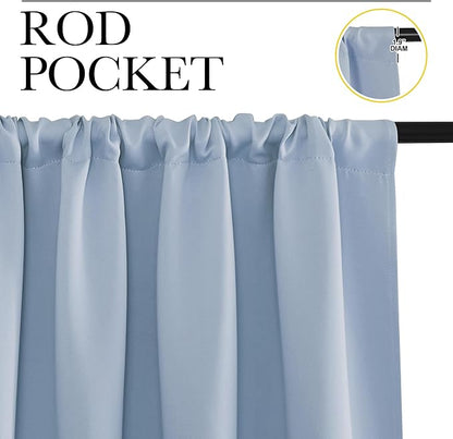 NICETOWN Room Darkening Curtains - Image 2