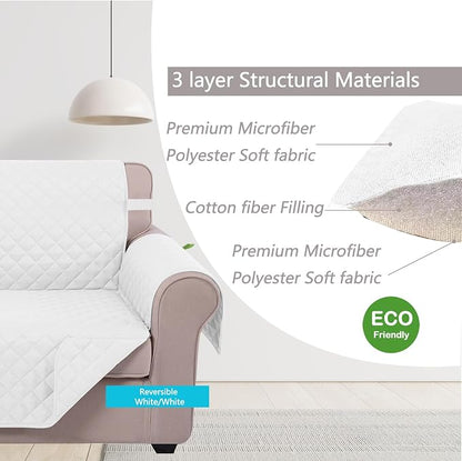 U-NICE HOME Reversible Sofa Cover Couch Cover - Image 4