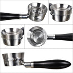 58mm Magnetic Dosing Funnel V2, MATOW Stainless Steel Espresso Dosing Ring with 8 Magnets Compatible with All 58mm Portafilter