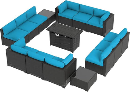 Aoxun 15 Piece Patio Furniture Set - Image 4