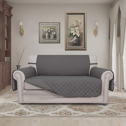Easy-Going Reversible Loveseat Couch Cover - Image 2