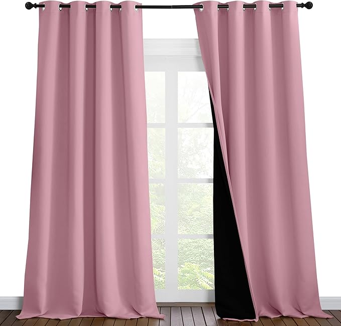NICETOWN 100% Blackout Blinds, Laundry Room Decor Window Treatment Curtains by NICETOWN