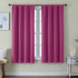 Simplebrand Ava Hot Pink Blackout Curtains by Simplebrand