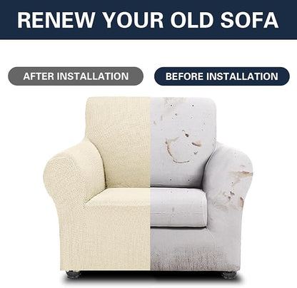 Cupuamon 2026 New Stretch Chair Sofa Slipcovers Couch Cover - Image 5
