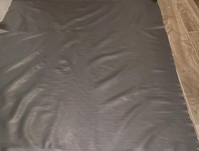 NAT Leathers | Black Soft faux Vegan PU {Peta Approved Vegan} Leather by the - Image 5