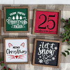 20pcs Christmas Stencils for Painting on Wood, 6' Xmas Holiday Stencil Set with Cardinal, Pet, Nativity Templates