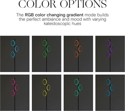 Brightech Saturn Modern Color Changing Floor Lamp - Image 4