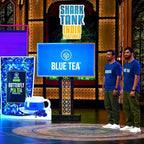 BLUE TEA - Flower Tea Combo - 4.05 Oz (Pack of 5) | VARIETY PACK | Combo Pack - Caffeine Free - Flower Based - Caffeine Free - Vegan - Non-Bitter - Non-GMO | Pet Jar Packs - Gift Box
