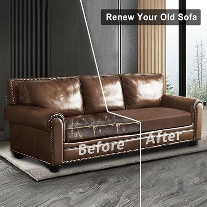 ANARACHON Leather Look Couch Cushion Covers Sofa Seat Slipcovers Sets Couches - Image 7