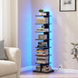 TUTOTAK Narrow Bookshelf, 8-Tier Bookcase by ChoosetutotakFurnitureBuildYourCozyHome