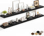 Fun Memories 72Inch Long Floating Shelves, 8 Inch Deep Shelves by FunMemories