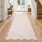 GarveeHome Scalloped Runner Rug by GarveeHome