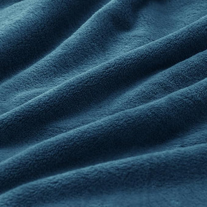 BEDELITE Fleece Blanket Soft Plush Twin Size Blanket Mineral Blue 60"x80" | - Image 9