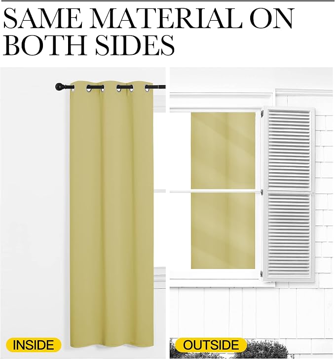 NICETOWN Room Darkening Curtains - Image 5