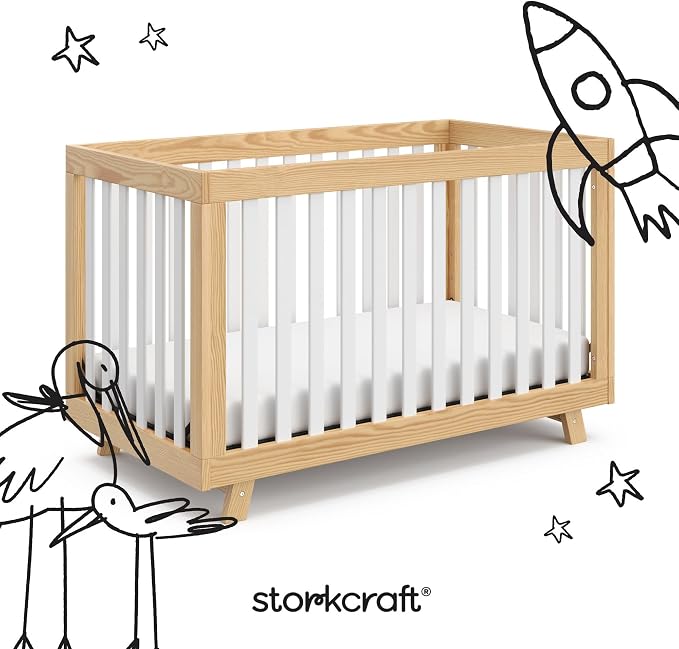 Storkcraft Beckett 3-in-1 Convertible Crib – GREENGUARD Gold Certified - Image 7