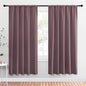 NICETOWN Living Room Curtains, Home Decorations Thermal Insulated Solid Rod by NICETOWN