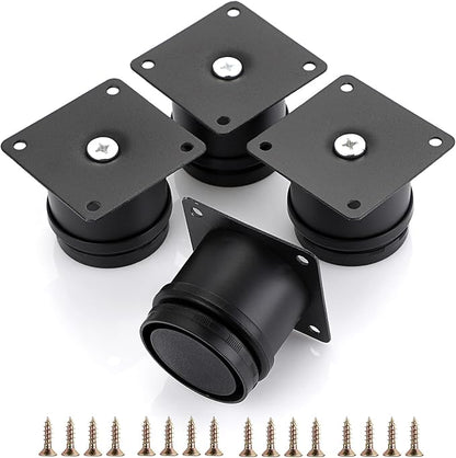 OwnMy 4PCS 2 Inch Stainless Steel Furniture Legs Feets Metal Cabinet Desk Legs by OwnMy