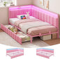 DICTAC Twin Corner Bed Frame by DICTAC