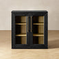 mopio Blake Storage Cabinet, Small Modular Accent Display Sideboard Buffet by MopioInc