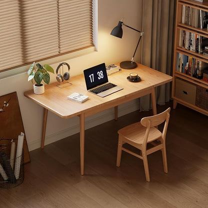 Muwuele Solid Wood Extendable Dining Table - Image 8