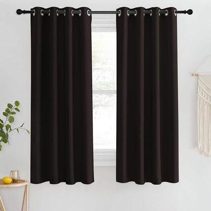 NICETOWN Blackout Short Curtain 63 inches Long by NICETOWN