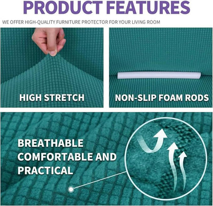 ZNSAYOTX Super Stretch Chair Slipcover Universal Sofa Chair Covers - Image 4