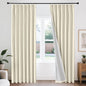 Joydeco Pinch Pleated Linen Curtains by JOYDECO
