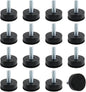 KUMGROT 1/4 Inch Furniture Leg Risers, Table Leg ExtendersWith Black Felt Pads by KUMGROT