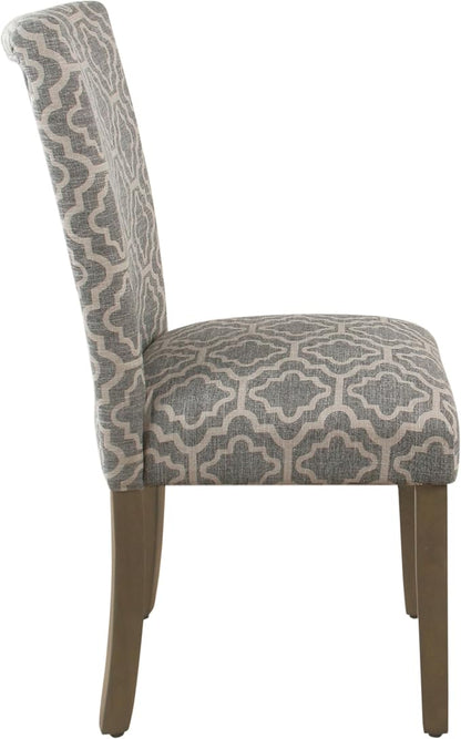 HomePop Parsons Classic Upholstered Accent Dining Chair - Image 5