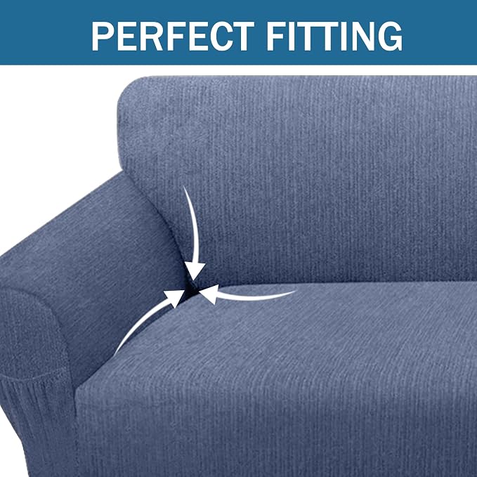 Loveseat Slipcover with 2 Pillow Cover - Image 3