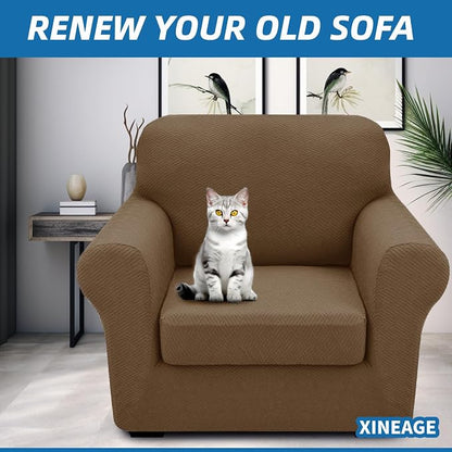 XINEAGE New 2 Pieces Chair Covers - Image 4