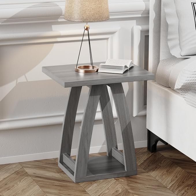 FROMJBEST End Tables Living Room, Side Table Beside Sofa, Nightstand - Image 3
