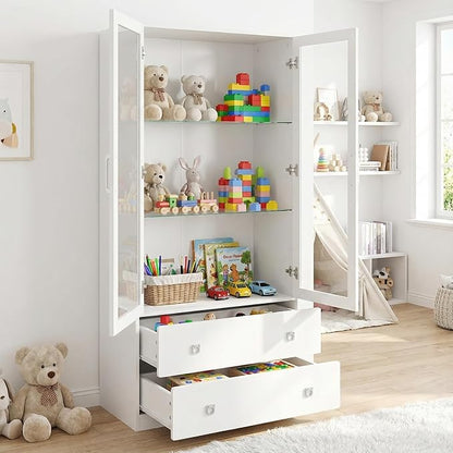 RoyalCraft 64" Tall Display Cabinet - Image 8