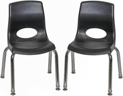 Children’s Factory MyPosture Plus 10" Chair, 2 Pack, Stackable Ergonomic by Angeles