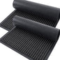 OLANLY 2-Pack Front Door Mats 35x23, Waterproof Heavy-Duty Doormats | Charcoal by OLANLY