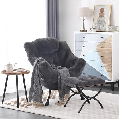 LITA Modern Accent Leisure Upholstered Sofa Chair, Lounge Reading Chair - Image 2