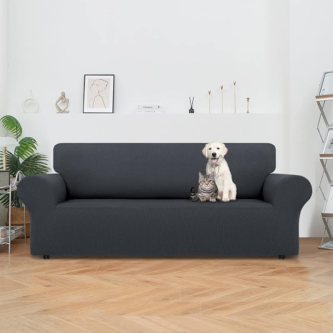 LURKA Stretch Oversized Sofa Slipcovers 1 Piece Couch Covers - Image 2