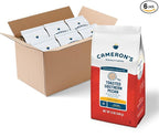Cameron's Coffee Roasted Ground Coffee Bag, Flavored, Toasted Southern Pecan, 12 Ounce (Pack of 6)