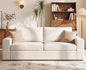 ABCASA 85'' Modern Couches for Living Room, 2 Seats Comfy Sofa by ABCASA
