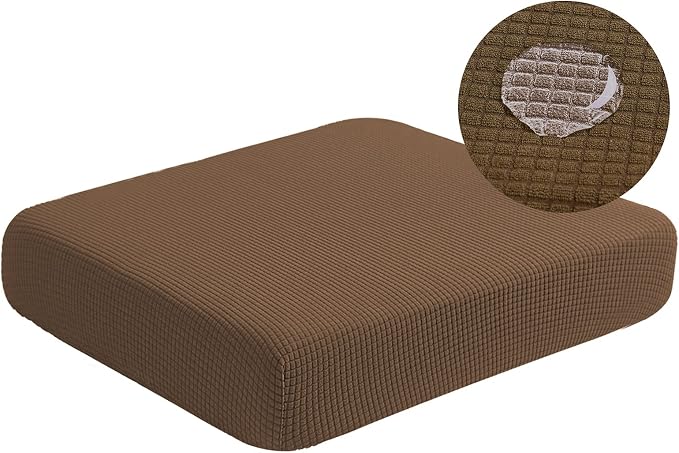 Water Resistant Couch Cushion Cover Stretch Sofa Seat Slipcover by Unknown
