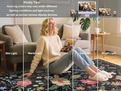 Washable 2'6" x 8' Runners for Hallways, Non Slip Long Floor Runner for Kitchen - Image 4