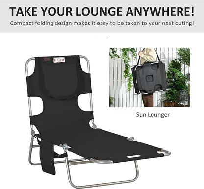 Outsunny Chaise Lounge Chair Outdoor - Image 7
