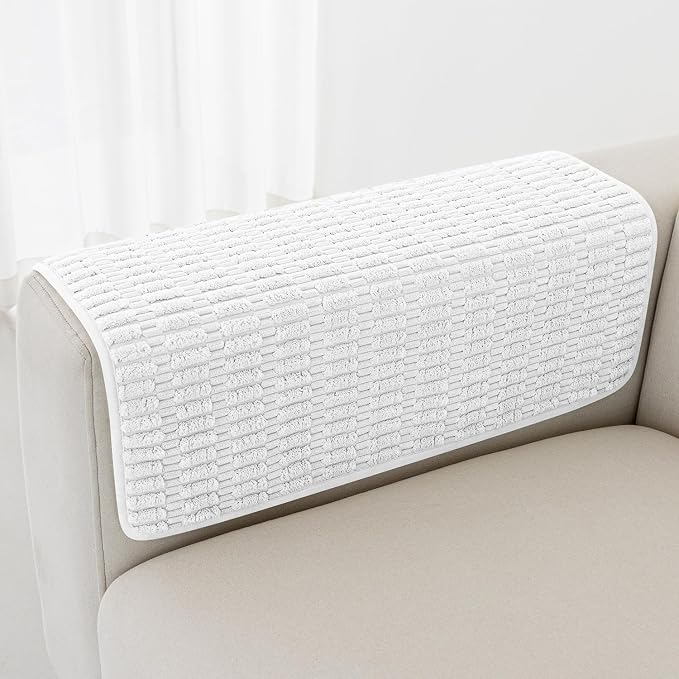 Foxdecor Couch Arm Covers Sofa Armrest Covers, Arm Chair Covers Set of 2 by Unknown