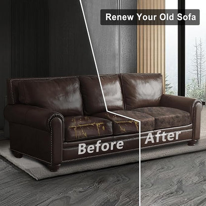 ANARACHON Leather Look Couch Cushion Covers Sofa Seat Slipcovers Sets Couches - Image 7