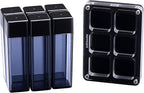 Normcore Single Dose Coffee Bean Storage - 6 pcs Coffee Bean Cellars with Stand & Hopper - Espresso Bean Storage Set - One-Way Exhaust Valve - Patent Pending - Capacity 25-28g