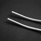 8Pcs Stainless Steel Straws Spoons, Reusable Metall Straws Spoon with 2 Cleaning Brushes,2 in 1 Snow Cone Straws Drinking Reusable Stainless Steel Ice Tea Long Spoons Straws for Cocktail Milkshake
