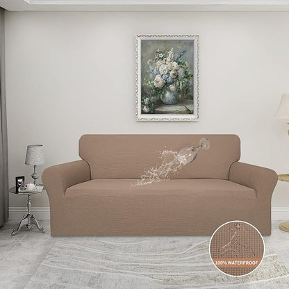 Easy-Going 100% Waterproof Couch Cover, 3 Cushion Couch Slipcover - Image 2
