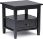 SIMPLIHOME Warm Shaker End Table by SimpliHome