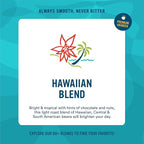 Cameron's Coffee Roasted Ground Coffee Bag, 10% Hawaiian Coffee Blend, 10 Ounce, Pack of 6 NEW
